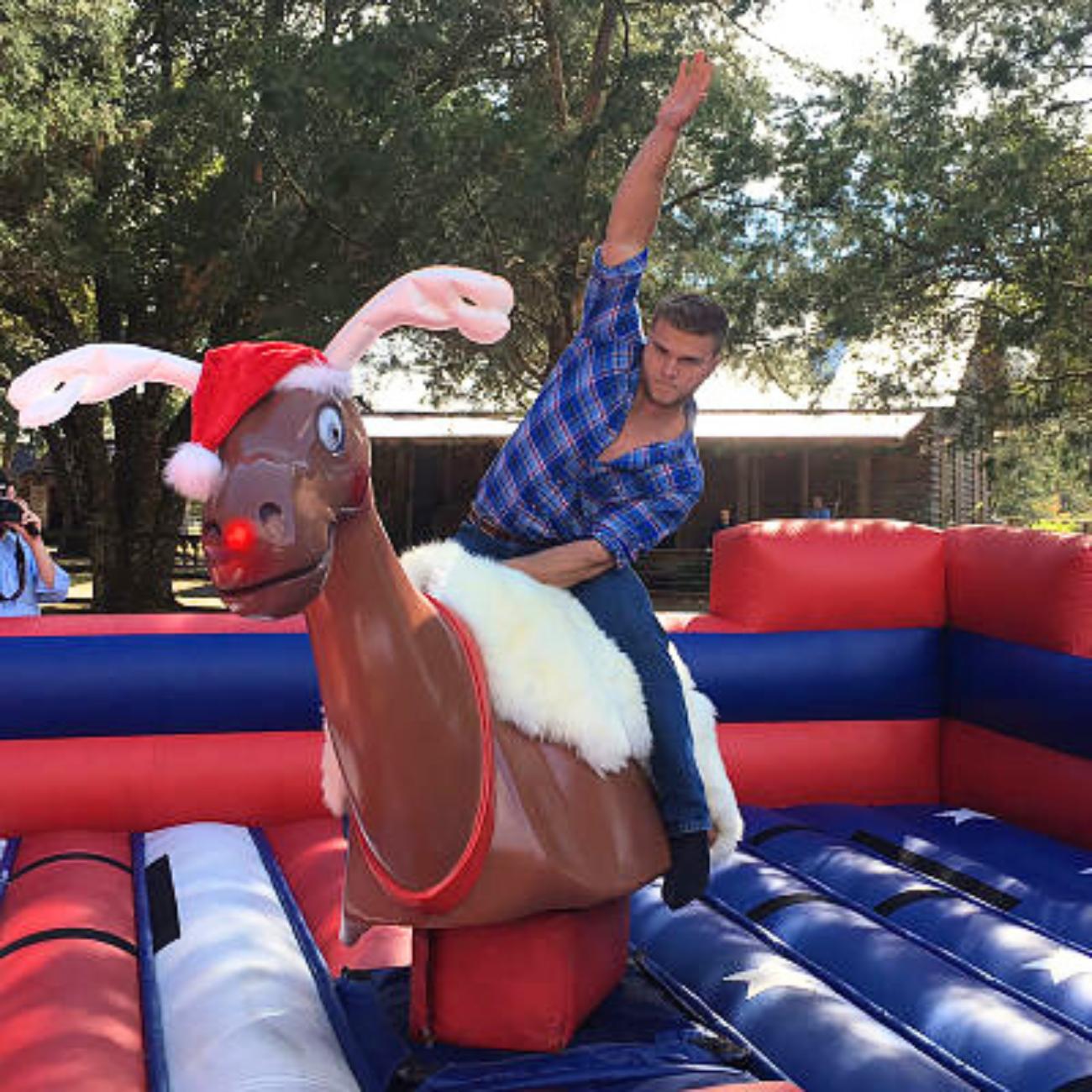 Reindeer Mechanical Bull | Christmas Themed Rental