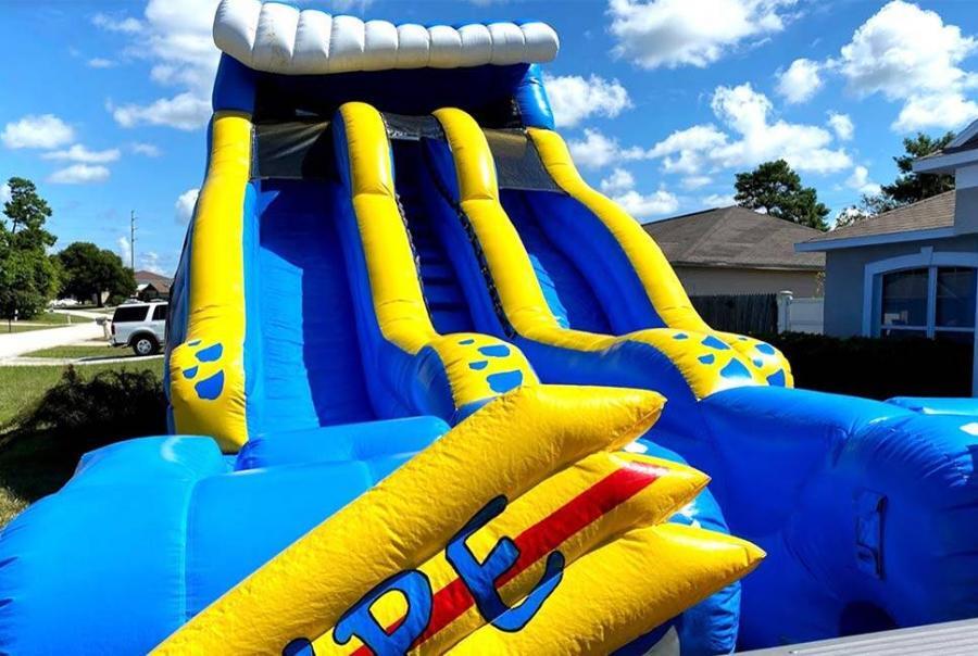 Florida Water Slide Rentals | Inflatable Waterslides & Dry Slides