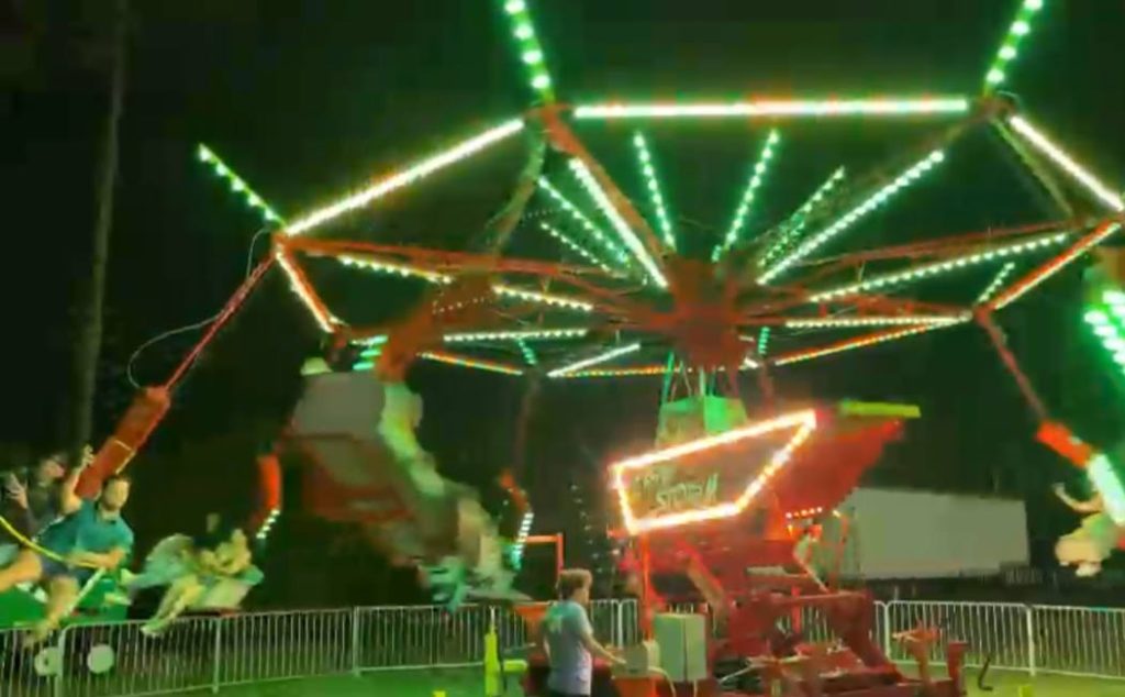 Firestorm Carnival Swing | Carnival Swing Ride Rental in Florida